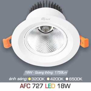 Đèn led âm trần Anfaco AFC-727 - 18W