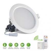 Đèn LED âm trần Downlight D AT16L 110/9W.RF (Điều khiển bằng Remote)