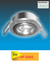 Đèn led âm trần Duhal DF-A802 - 3W