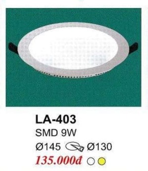 Đèn Led âm trần LA-403