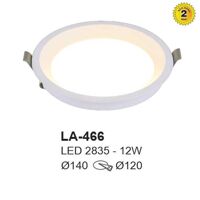 Đèn Led âm trần LA-466