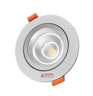 Đèn led âm trần mặt kính COB 12W Asia MKC12