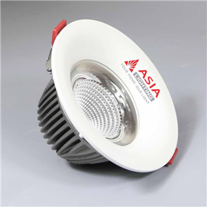 Đèn led âm trần mặt lõm đơn sắc COB 12W Asia MLC12