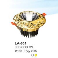 Đèn led âm trần thạch cao LA-501