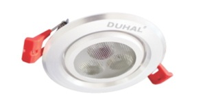 Đèn led chiếu điểm âm trần 3W Duhal DFN203