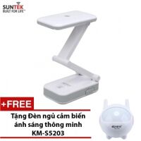 Đèn Led để bàn tích điện Suntek KM-6669C