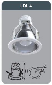 Đèn led downlight âm trần Duhal 7w LDL4