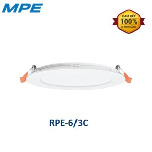 Đèn Led mini panel 3 màu RPE-6-3C