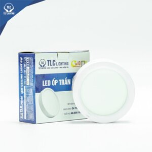 Đèn Led ốp trần 6W tròn vỏ trắng- Ba màu TLC-ONT-TT-6W-03