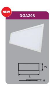 Đèn led panel bảng cao cấp Duhal DGA203