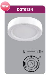 Đèn led panel gắn nổi tròn Duhal DGT012N