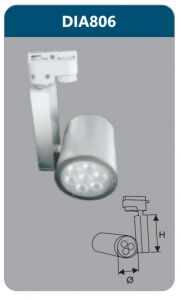 Đèn led thanh ray Duhal DIA806 7W