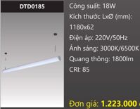 Đèn led treo phòng họp DTD0185 18W