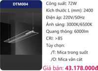 Đèn Led treo thả DTM004