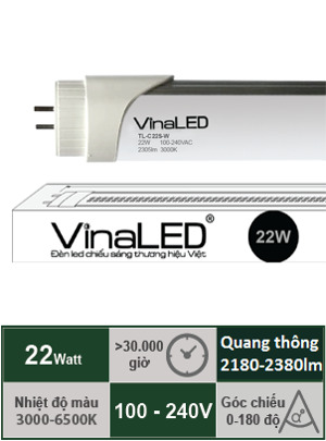 Đèn led tuýp Vinaled TL-C22S