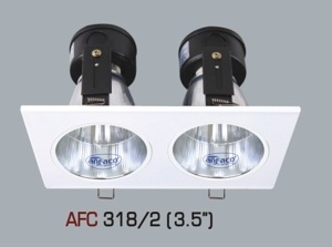 Đèn lon âm trần Anfaco AFC-318/2 - 3.5 inch