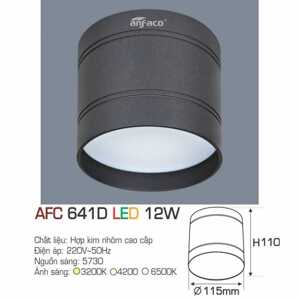 Đèn lon nổi Anfaco AFC-641D - 12W