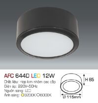 Đèn lon nổi led  AFC 649D 12W 1C