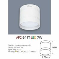 Đèn lon nôi LED Anfaco AFC-641T - 7W