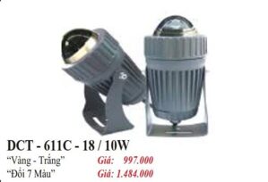 Đèn ngoài trời DCT-611C-18/10W