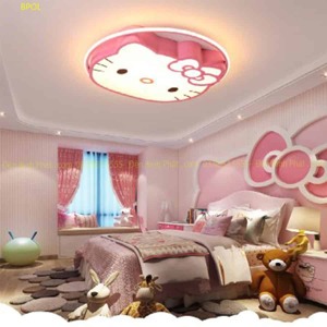 Đèn ốp trần cho bé Hello Kitty