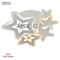 Đèn ốp trần LED Mica Arcylic DOT 6928A