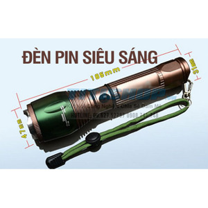 Đèn pin siêu sáng Police cấp độ mới CREE Q5 VERSION II