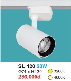 Đèn rọi ray SL 420