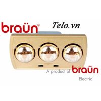 Đèn sưởi nhà tắm BRAUN BU3