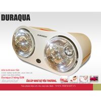 Đèn sưởi nhà tắm Duraqua D2B - 2 bóng