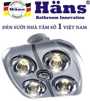 Đèn sưởi nhà tắm Hans H4B