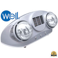 Đèn sưởi nhà tắm Well BS-2PW