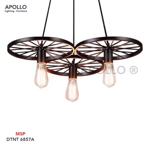 Đèn thả 3 bánh xe DTNT 6857A