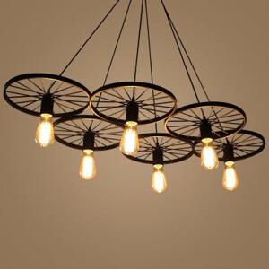 Đèn thả bánh xe cổ điển RLP2822-6