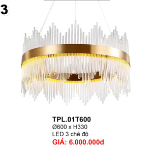 Đèn thả hiện đại TPL01T600