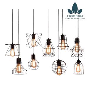 Đèn thả rọ sắt Foresthome DTH007