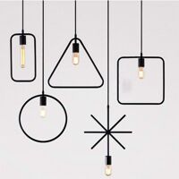 Đèn thả sắt hình TH-VT-036