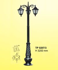 Đèn trụ sân vườn H3200mm 0207/3