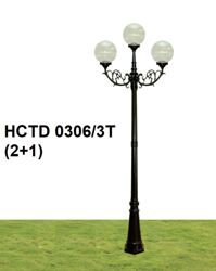 Đèn trụ sân vườn HCTD-0306/3T(2+1)