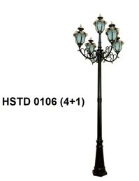 Đèn trụ sân vườn HSTD-0106(4+1)