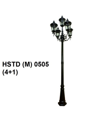 Đèn trụ sân vườn HSTD(M)-0505(4+1)