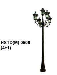 Đèn trụ sân vườn HSTD(M)-0506(4+1)