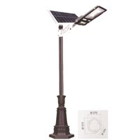 Đèn trụ sân vườn năng lượng mặt trời Solar TRU 091