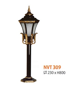 Đèn trụ sân vườn thấp NVT 309