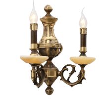 Đèn tường đồng bóng nến cổ điển 9206/2