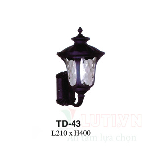 Đèn vách ngoài trời TD-43