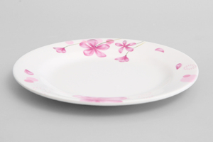 Dĩa cạn nhựa Melamine Vinh Cơ VCP02-A5007 - 17.5 cm