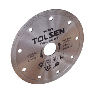 Đĩa cắt gạch ướt 125mm Tolsen 76723