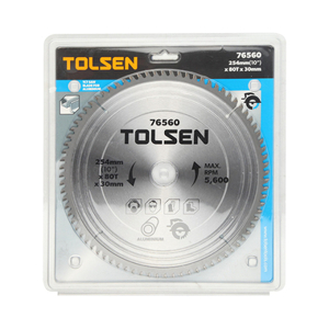 Đĩa cắt gỗ 80 răng 254mm Tolsen 76560