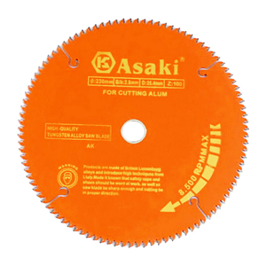 Đĩa cắt gỗ và nhôm Asaki AK-8671, 7″/60T